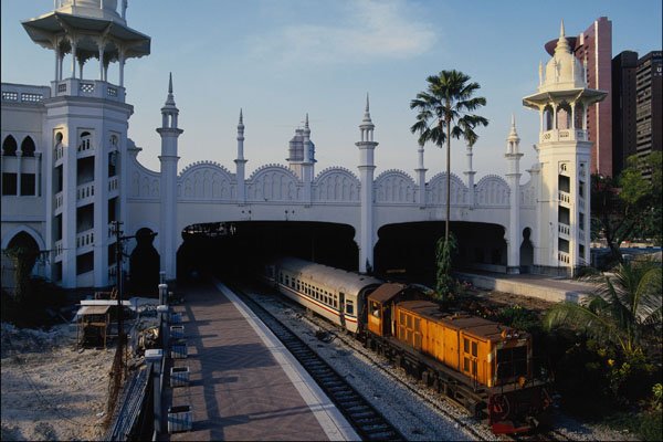 788072 Railway Station, Kuala Lumpur, Malaysia A4 Photo Print