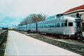 788087 D & RGW California Zephyr With Observation Silver Sky A4 Photo Print