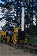 788088 The Replica Rocket At Weeting Steam Rally A4 Photo Print