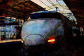 788091 Bullet Train Control A4 Limited Edition Watercolour Print