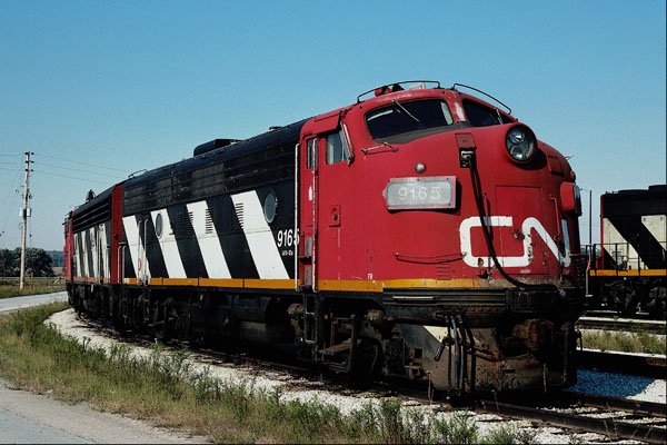 788093 Canadian National FP 7 A+a Set, No. 9165, Toronto, Ontario, Canada A4 Photo Print