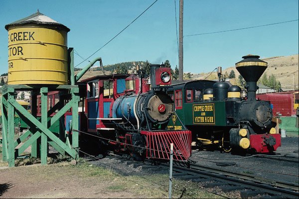 788097 Cripple Creek, Victor Railway, Colorado, U.S.A. A4 Photo Print