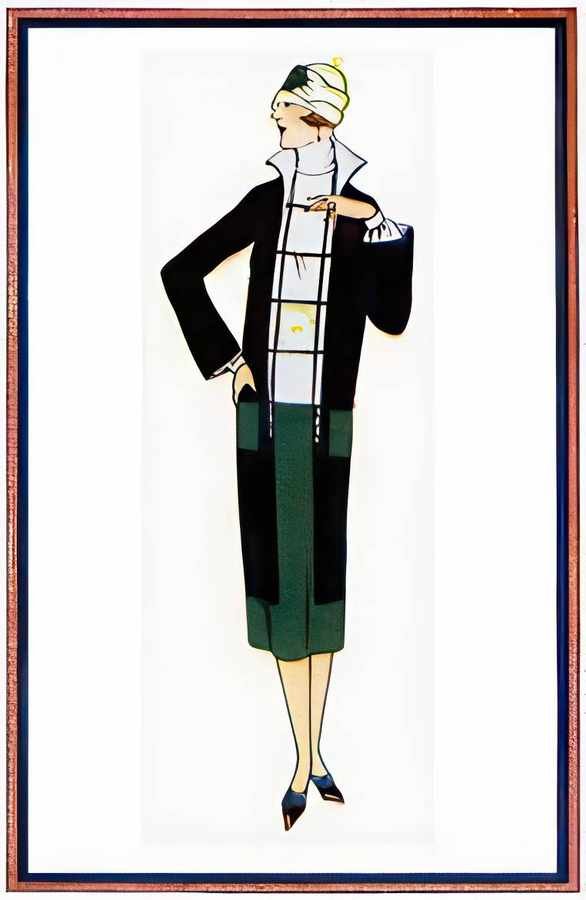 79 Jean Magnin 1925 Vintage Advert A4 Photo Print