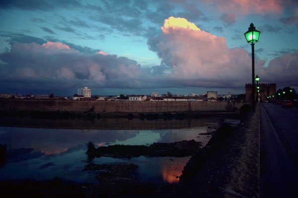 790006 Day's End Over Moorish Cordoba A4 Photo Print