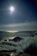 790010 Raging Surf, Atlantic Coast A4 Photo Print