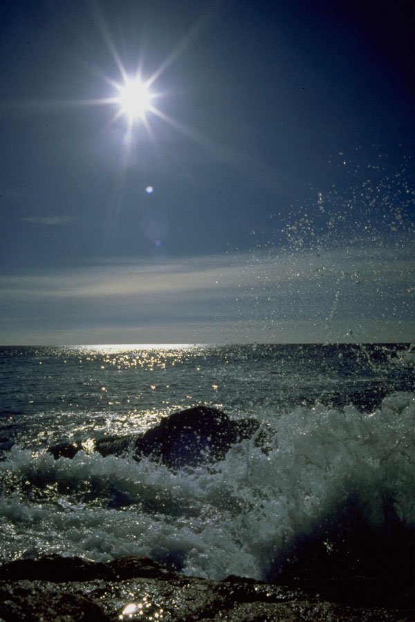 790010 Raging Surf, Atlantic Coast A4 Photo Print