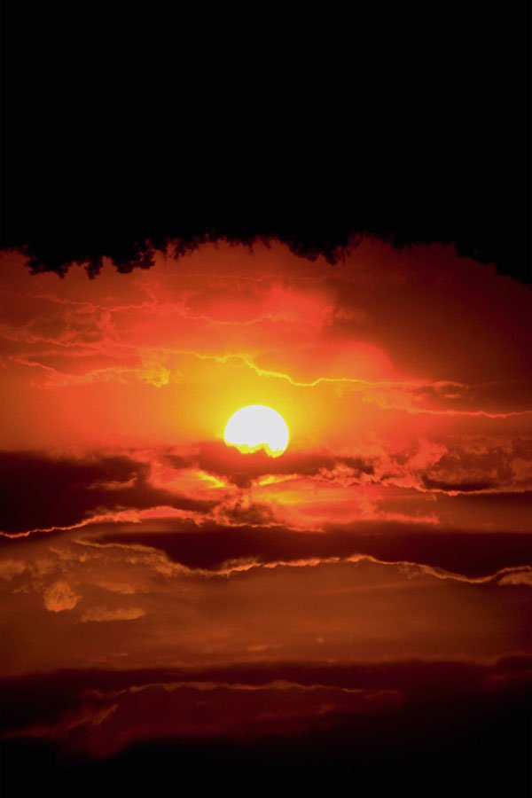 790059 Sunset A4 Photo Print