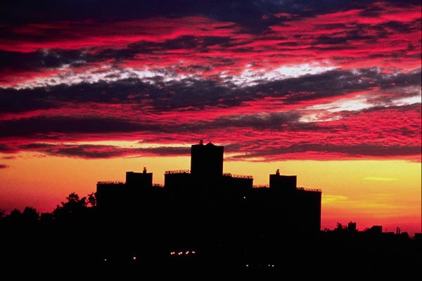 790064 Queens Sunset, New York, U.S.A. A4 Photo Print