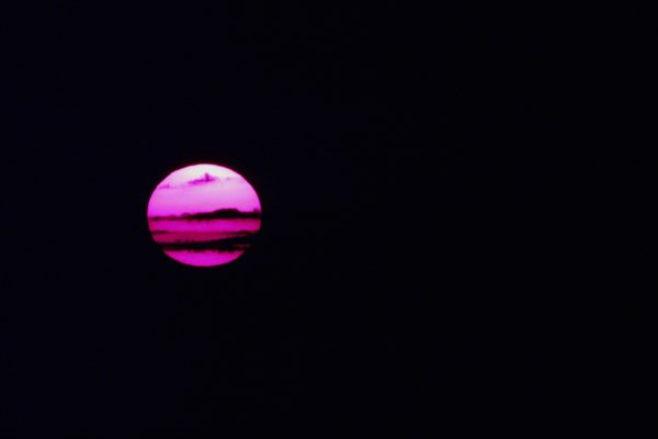 790070 Sun Setting Over The Gulf In The Florida Keys, U.S.A. A4 Photo Print