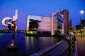 790071 Canary Wharf At Sunset A4 Photo Print