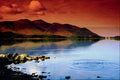 790076 Moody Lake A4 Photo Print