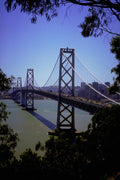 791003 Bay Bridge, California, U.S.A. A4 Photo Print
