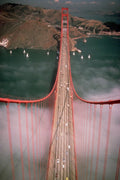 791010 Golden Gate Bridge, San Francisco, California, U.S.A. A4 Photo Print
