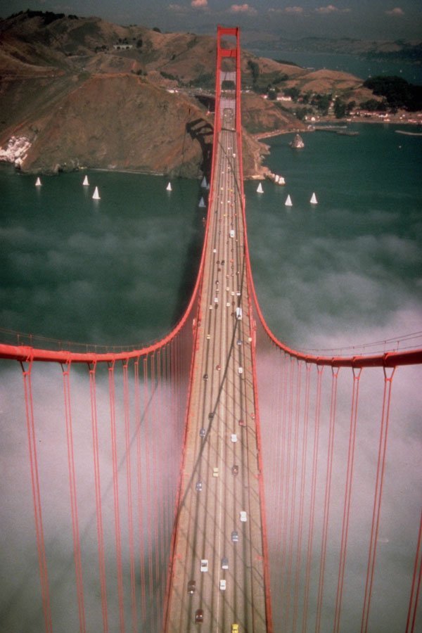 791010 Golden Gate Bridge, San Francisco, California, U.S.A. A4 Photo Print