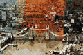 791034 Tower Bridge, Aerial View, London, England A4 Limited Edition Watercolour Print