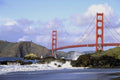 791045 Golden Gate Bridge From Baker Beach, San Francisco, California, U.S.A. A4 Photo Print