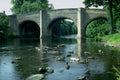 791060 Bridge Over The River Goyt, Baslow, U.K. A4 Photo Print