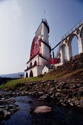 791071 Laxey Wheel From Laxey Glen A4 Photo Print