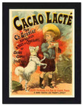 792 cacao lacte chocolate milk lucien lefevre 1893 2 Vintage Advert A4 Photo Print