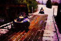 792001 One Of Many Bridges On Ontario's Groomed Trails A4 Limited Edition Watercolour Print