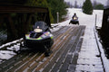 792001 One Of Many Bridges On Ontario's Groomed Trails A4 Photo Print