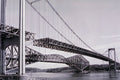 792004 Cartier Bridge Under Construction, Quebec City, Quebec, Canada A4 Photo Print