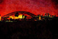 792008 Opera House, Harbor Bridge A4 Limited Edition Watercolour Print