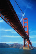 792009 Golden Gate Bridge, San Francisco, California, U.S.A. A4 Photo Print