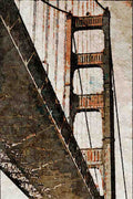 792010 Golden Gate Bridge, San Francisco, California, U.S.A. A4 Limited Edition Watercolour Print