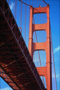 792010 Golden Gate Bridge, San Francisco, California, U.S.A. A4 Photo Print