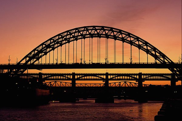 792012 Tyne Bridge, Newcastle, England A4 Photo Print