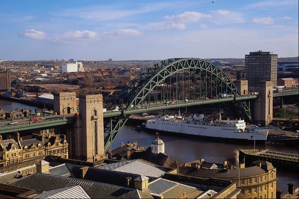 792013 Tyne Bridge Looking Towards Gateshead, Newcastle, England A4 Photo Print