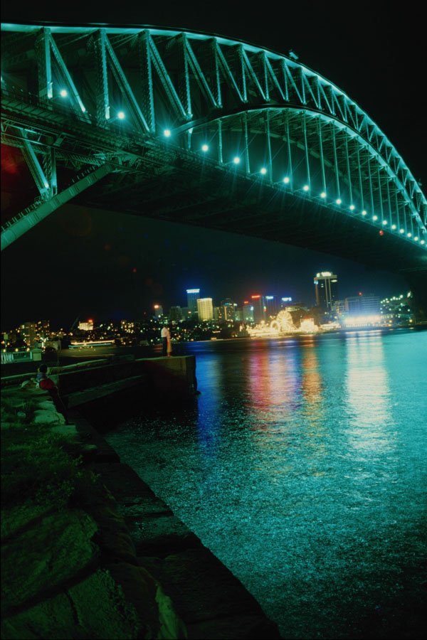 792017 Sydney Harbor Bridge, Sydney, New South Wales, Australia A4 Photo Print