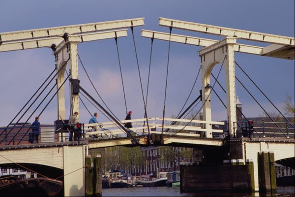 792023 Magere Brug, Skinny Bridge , Amstel River, Amsterdam A4 Photo Print