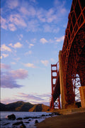 792030 Summer Sunset, Golden Gate Bridge, San Francisco, California, U.S.A. A4 Photo Print