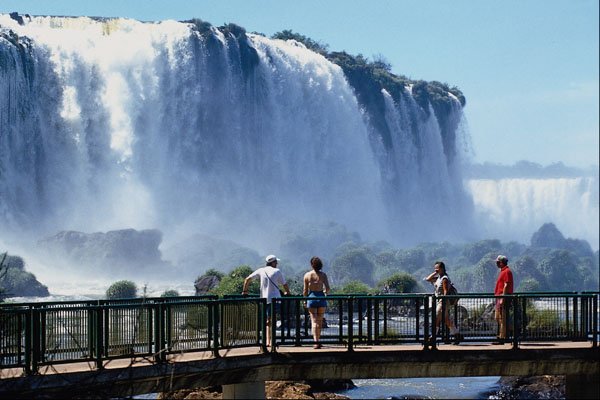 792038 Iguacu Falls, Brazil A4 Photo Print