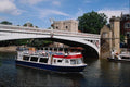 792040 Cruiser Passing Under, Lendal Bridge, York, U.K. A4 Photo Print