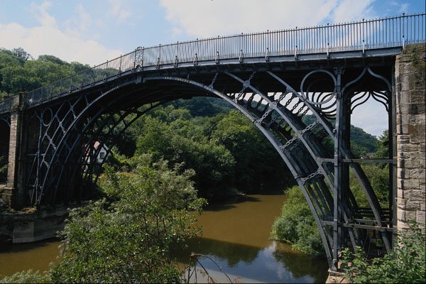 792041 The Original Iron Bridge, 1779 A4 Photo Print