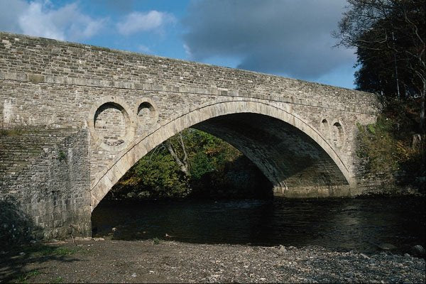 792046 Bridge Over River Tees, Middleton in Teesdale, U.K. A4 Photo Print