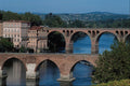 792062 View Of Buildings Across The River Tam, From Berber's Palace A4 Photo Print