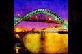 792064 Tyne Bridge, Newcastle Upon Tyne, England A4 Limited Edition Watercolour Print