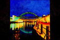 792065 Tyne Bridge, Newcastle Upon Tyne, England A4 Limited Edition Watercolour Print