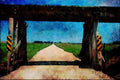 792079 Under Train Tracks A4 Limited Edition Watercolour Print