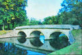 792080 Bridge On River Cam, Trinity College, Dublin, Ireland A4 Limited Edition Watercolour Print