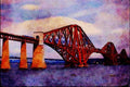 792089 Forth Rail Bridge, Scotland A4 Limited Edition Watercolour Print