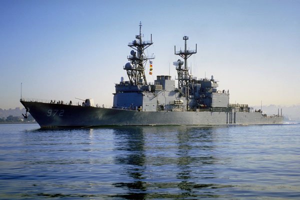 793005 U.S. Warship A4 Photo Print