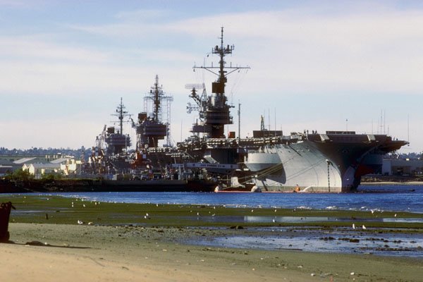 793009 Aircraft Carrier A4 Photo Print