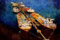 793013 Supertanker, Loading Oil A4 Limited Edition Watercolour Print