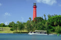 793016 Jupiter Lighthouse, Atlantic Intercostal Waterway, Jupiter, Florida, U.S.A. A4 Photo Print
