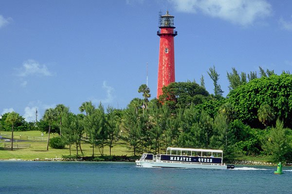 793016 Jupiter Lighthouse, Atlantic Intercostal Waterway, Jupiter, Florida, U.S.A. A4 Photo Print